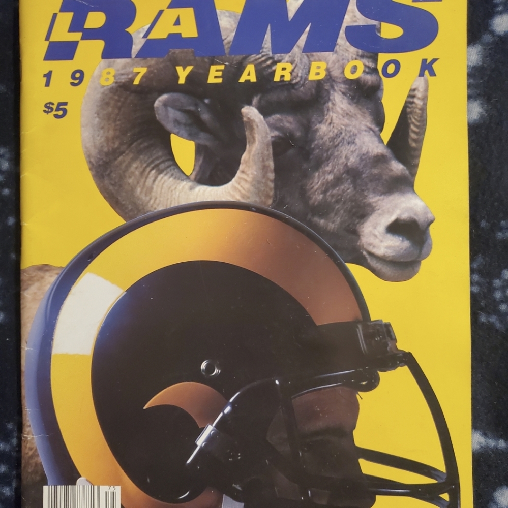 La Rams 1987 yearbook